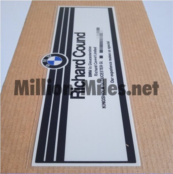 BMW Richard Cound internal #1491
