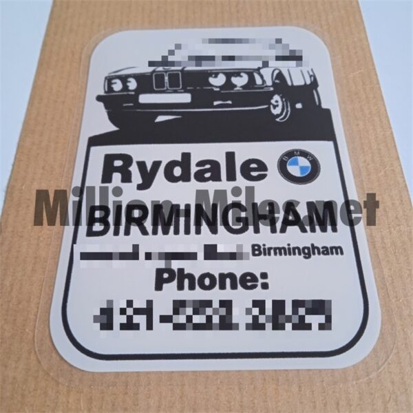 BMW Rydale Birmingham internal #1497