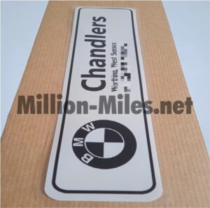 BMW Chandlers internal #1501
