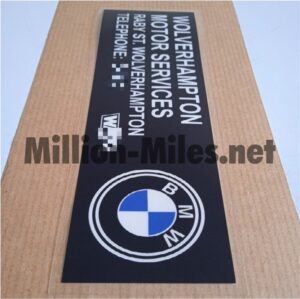 BMW Volverhampton Motors internal #1505
