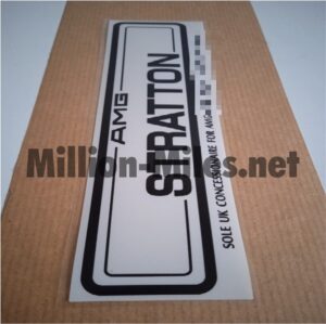 MB AMG Stratton Sole UK Agent #1534