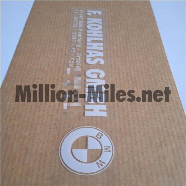 BMW F. Kohlhas GmbH GER #1568