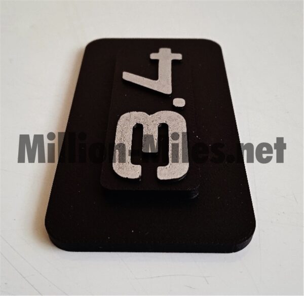 BMW E46 ALPINA B3S engine cover badge 3.4L
