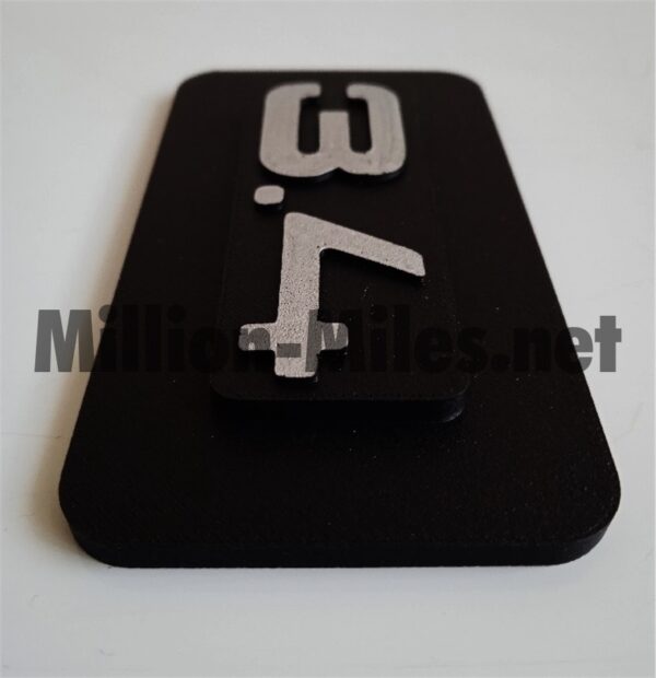 BMW E46 ALPINA B3S engine cover badge 3.4L