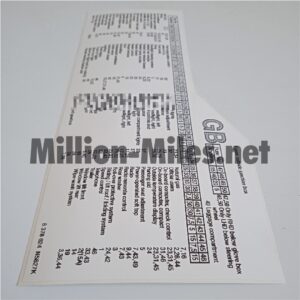 1583 BMW E36 Fuse Diagram ENG (GB) #1583