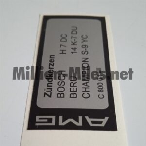 MB AMG Spark Plugs Spec. #1597