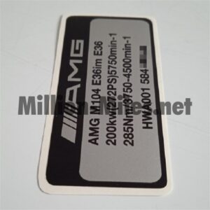 1613 MB AMG Engine Data M104 200kW #1613