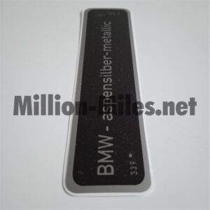BMW E34 E36 E38 E39 Colour Code 339 Aspensilber Metallic #1626