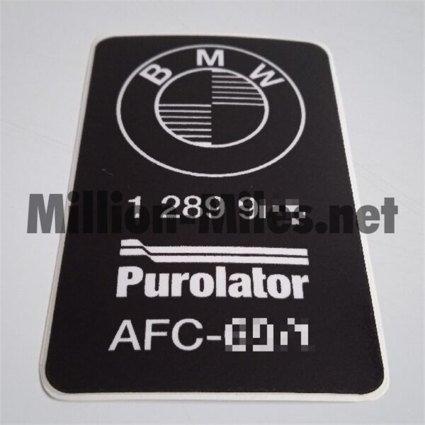 BMW Purolator E28 #1628