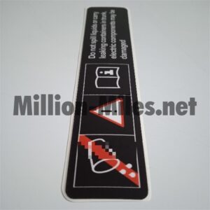 BMW 2000+ warning #1632