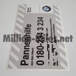 1643 BMW Roadside Assistance GER #1642