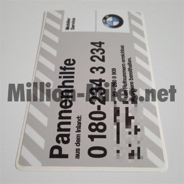 BMW Roadside Assistance GER #1642