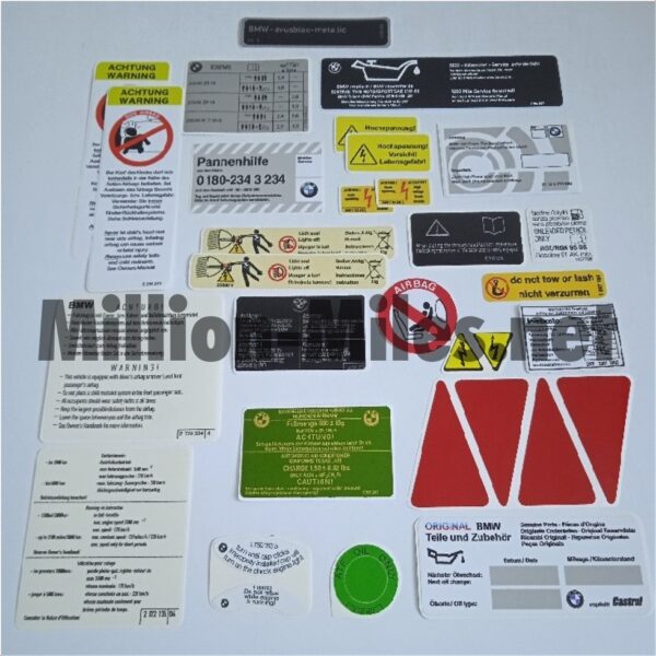 IMG_20260219_153633 BMW E39 M5 set of stickers Pre-FL