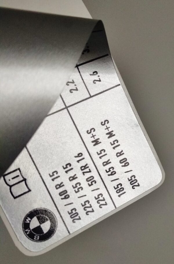 BMW E36 325i Tire Pressure #1666