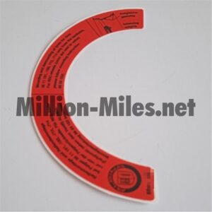 1662 ALPINA wheel sticker #1662