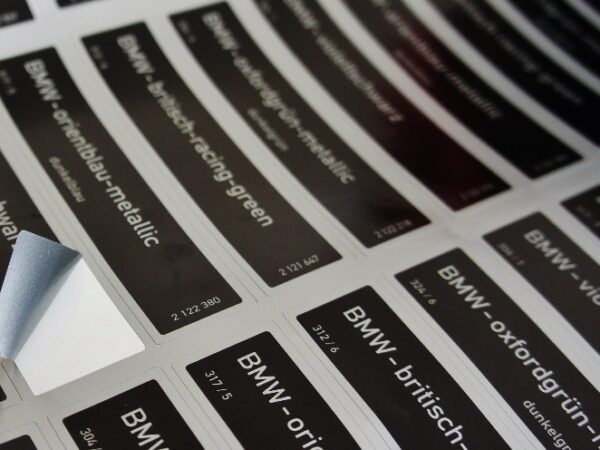 BMW E34 E36 E38 E39 Colour Code 363 Biarritzblau Metallic #1664