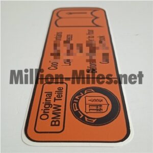 ALPINA BMW original Teile 70s/80s #1672