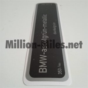 BMW colour 353 Ascotgrun-metallic #1678
