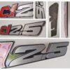 BMW Alpina E30 C1 2.5 metal boot emblem #1690