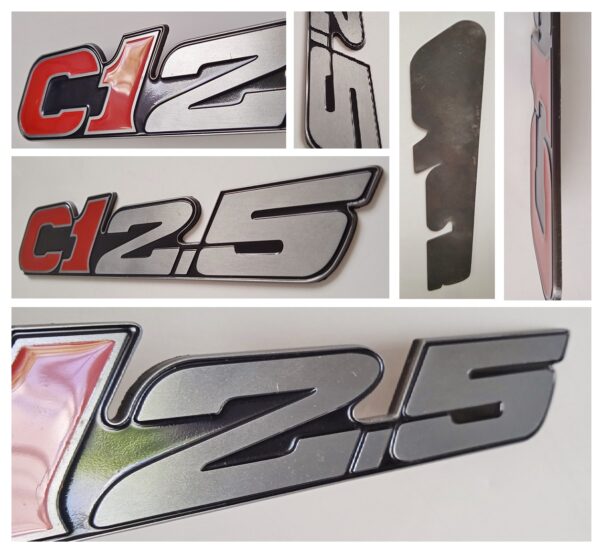 BMW Alpina E30 C1 2.5 metal boot emblem #1690