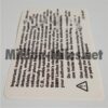 BMW US M3 / M5 / M6 warning #1689