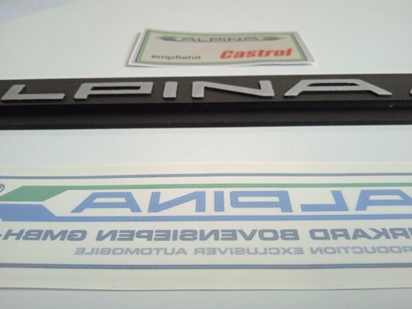 IMG_20260709_121338 BMW Alpina B3 3.0 E36 engine cover badge Replacement #1691