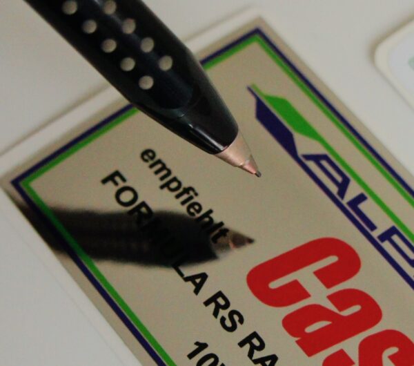 BMW Alpina E34 B10 BiTurbo metal boot emblem #1695