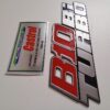 BMW Alpina E34 B10 BiTurbo metal boot emblem #1695