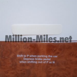 1701 MB Gearbox info Wood trim ENG #1701